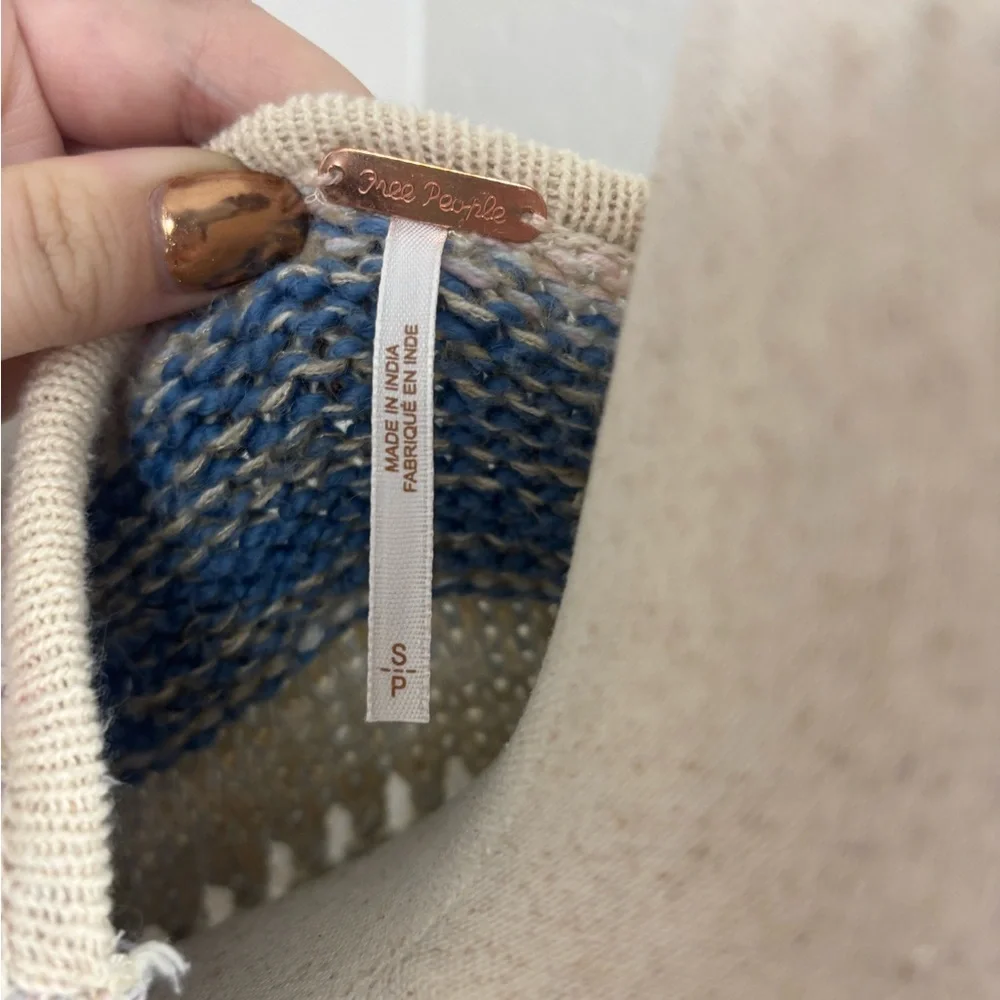 Preloved‎ - Free People - Southwest Sweater Vest